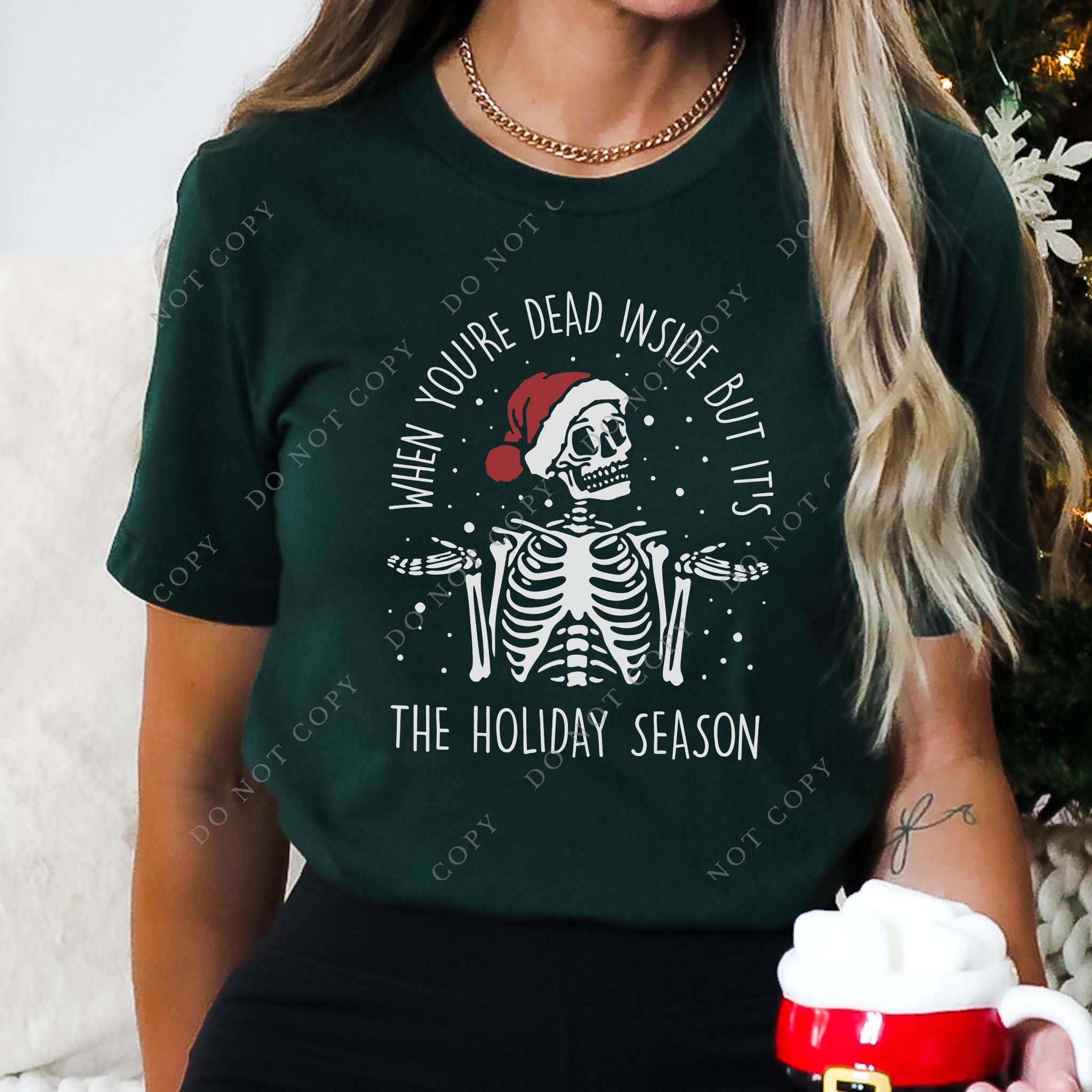 When you're dead inside but it's the holiday season