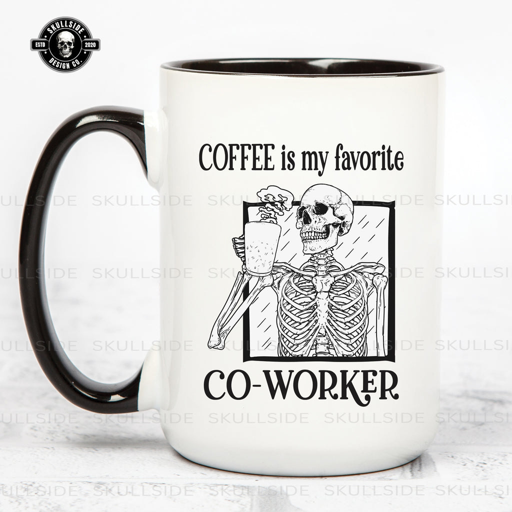 Coffee is my coworker mug
