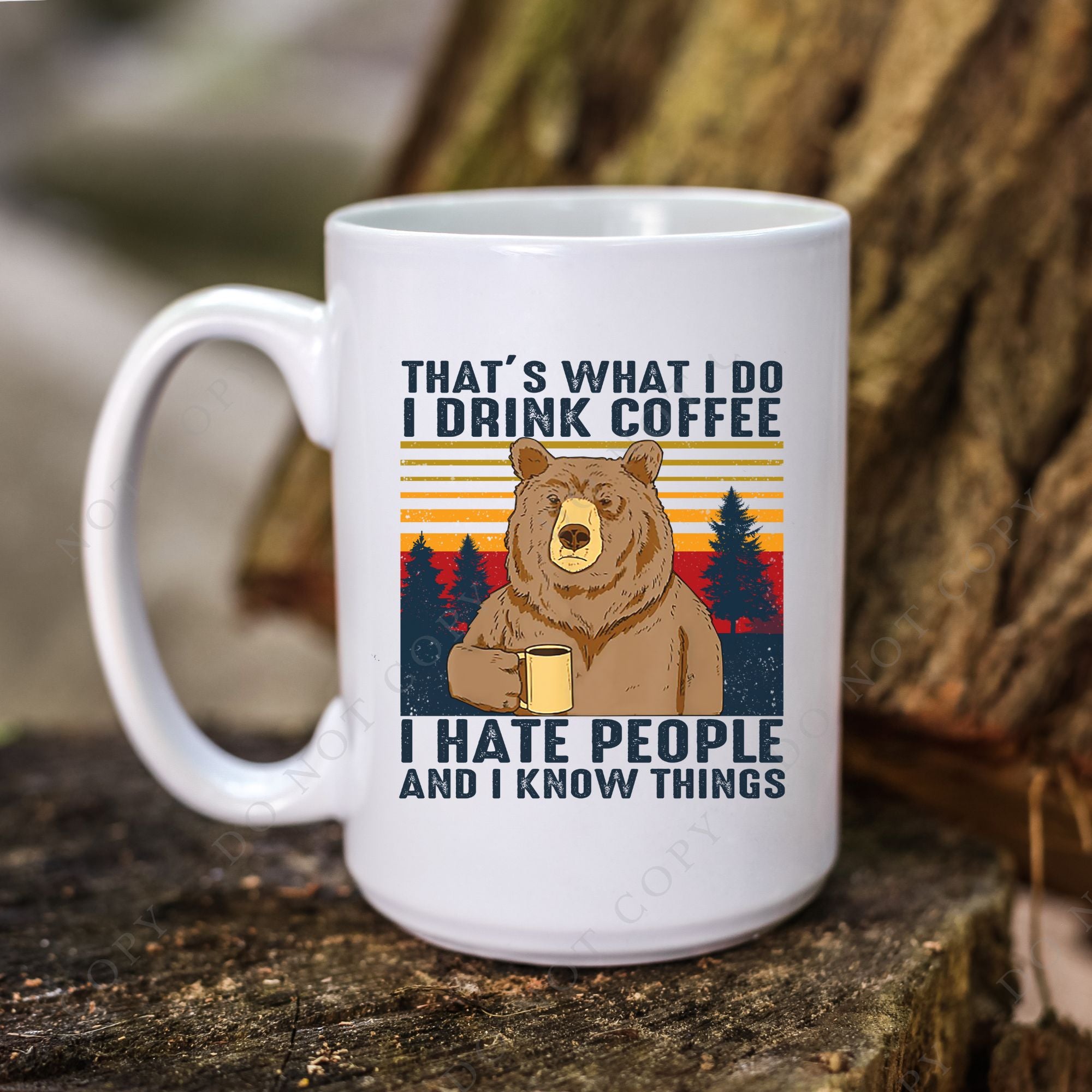Drink Coffee & Hate People Mug