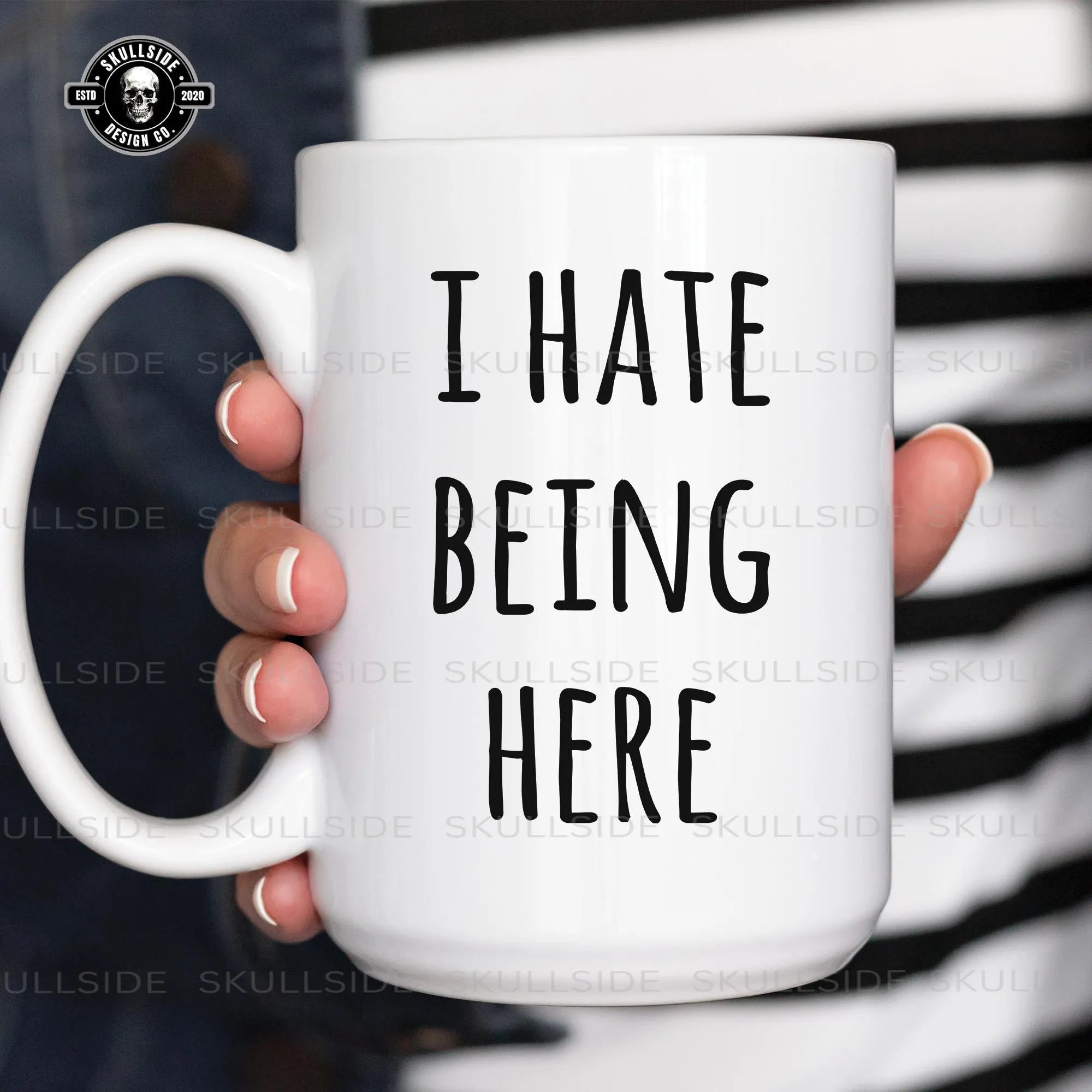 I hate being here Mug