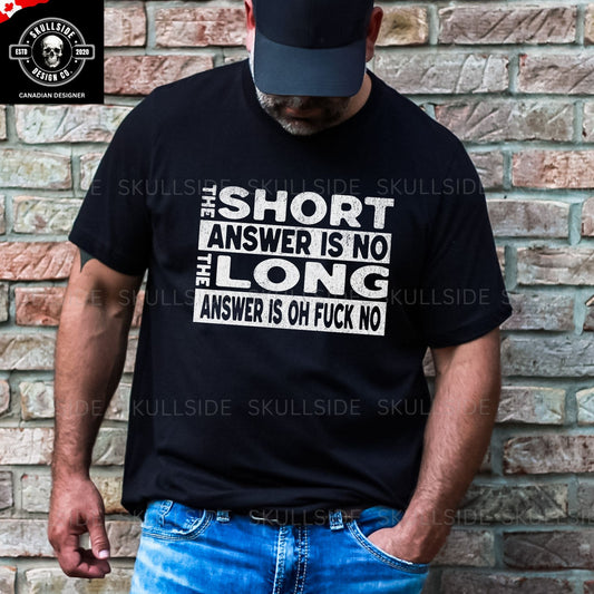 Short & Long Answer T-shirt